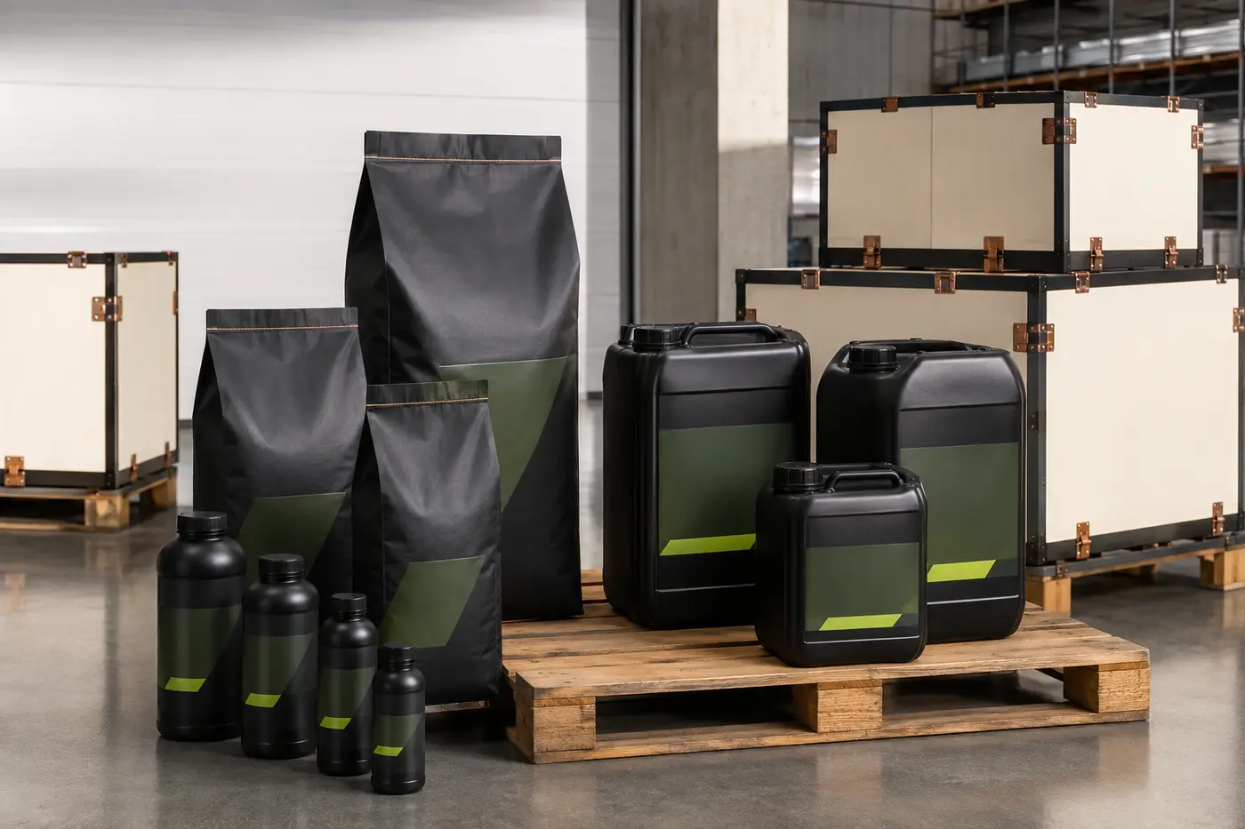 Export-ready agricultural product packaging