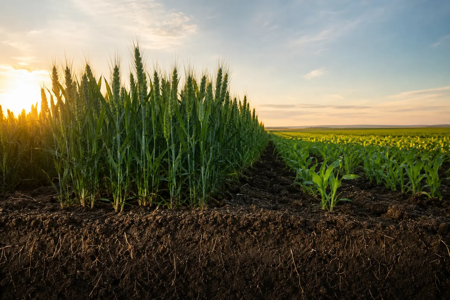 Field crops — WHEAT · CORN · COTTON