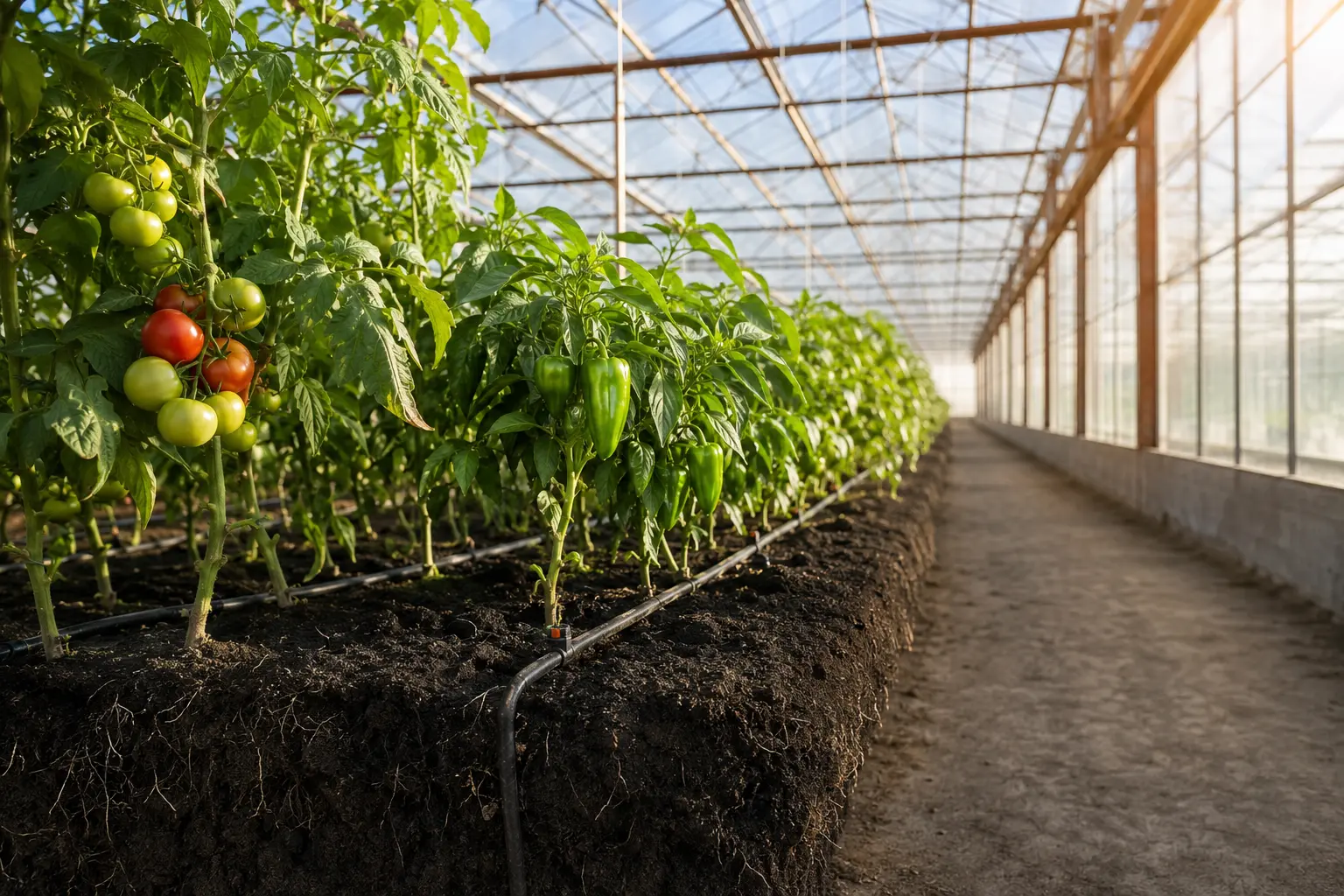 Greenhouses — VEGETABLE · BERRY · FLOWER